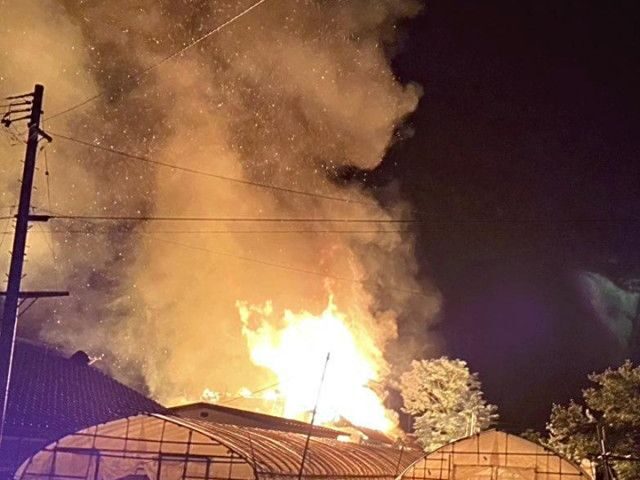 福島県須賀川市の火事